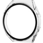 Novstrap Huawei Watch Gt3 Pro Uyumlu Ekran Koruyucu Cam ve Kasa Koruyucu Kılıf Sert Pc - Şeffaf - HUAWEİ WATCH GT3 PRO
