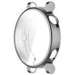 NovStrap Huawei Watch GT4 41mm ile Uyumlu Ekran Koruyucu ve Kasa Koruyucu TPU Yumuşak Silikon GRİ KOYU