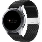 NovStrap Huawei Watch Gt6/Gt5/Gt4/Gt3/Gt2 46mm Pro/Se/Elite ile Uyumlu Kordon 22mm Flexible Kayış - Siyah - 22MM PİMLİ
