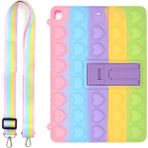 Novstrap Ipad Air 11 Inç (M3/m2) Çip 2025-2024 ile Uyumlu Popit Tablet Kılıfı Askılı Standlı - iPad Air 11 (M3/M2) - iPad 4/5 Nesil (10.9 inc) - Sarı - Pembe