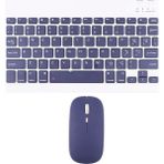 Novstrap Samsung Galaxy Tab A11 / A11 Plus ile Uyumlu Türkçe Q Bluetooth Klavye Mouse Seti Şarjlı - A11/A11 Plus - Lavanta