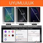 Novstrap Samsung Galaxy Tab S10 Lite/s10 Fe/s9 Fe 10.9 İnç/s9 11 İnç İle Uyumlu Popit Tablet Kılıfı Standlı Kapak cok-renkli