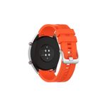 NovStrap Samsung Galaxy Watch 46mm Sm-r800 Uyumlu Kordon Kayış Klasik Silikon Kordon Metal Tokalı K23