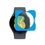 NovStrap Samsung Galaxy Watch 5 40mm ile Uyumlu Ekran Koruyucu Temperli Cam Kolay Uygulama Aparatlı