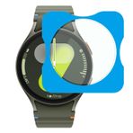 NovStrap Samsung Galaxy Watch 7 44mm ile Uyumlu Ekran Koruyucu 9H Temperli Cam Kolay Uygulama Aparat
