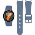 Novstrap Samsung Galaxy Watch 7 6 5 Pro 4 Fe 40 42 43 44 45 46 47 mm Uyumlu Kordon Tam Kapatan Pimli Silikon - Lavanta