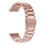 NovStrap Samsung Galaxy Watch 7 Fe 4 5 Pro 6 Seri 40 42 43 44 45 46 47 Mm Uyumlu Kordon (20MM) Çelik Metal