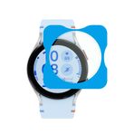 NovStrap Samsung Galaxy Watch 7 FE 40mm ile Uyumlu Ekran Koruyucu Temperli Cam Uygulama Aparatlı