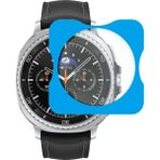 Novstrap Samsung Galaxy Watch 8 Classic 46MM ile Uyumlu Ekran Koruyucu 9h Temperli Cam Kolay Uygulama Aparatlı - Galaxy Watch 8 Classic (46 MM) - Şeffaf