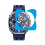 NovStrap Samsung Galaxy Watch Ultra (2025) 47mm ile Uyumlu Ekran Koruyucu 9H Temperli Cam Kolay Uygulama Aparatlı