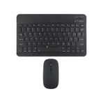 Novstrap Samsung Uyumlu Galaxy Tab A11 Plus İle Türkçe Q Bluetooth Klavye Mouse Seti Şarjlı Optik siyah