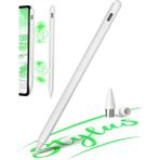NovStrap Xiaomi Pad 7/6 Redmi Pad Pro 7 5 6 2 Se Mi Pad ile Uyumlu Dokunmatik Tablet Kalemi Gen2 Stylus Pencil FR2911 - Beyaz - Redmi Pad Serisi
