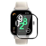 NovStrap Xiaomi Redmi Watch 4 ile Uyumlu Ekran Koruyucu Nano Esnek Cam Tam Kaplayan PPM