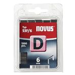 Novus D Tip 53 F/10mm 600 lü Yassı Zımba Teli