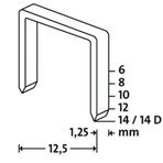 Novus R Tip 50-14 mm 960'lı Yassı Zımba Teli