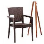 Novussi Garden Paris Rattan Kahverengi Sandalye