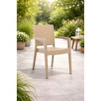 Novussi Paris Rattan Koltuk 4'lü Paket - Cappuccino