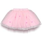 Novy Baby 23 Nisan Bayram Doğum Günü Özel Gün Kız Çocuk Bebek Tütü Etek - 2-9 Yaş - 7 Yaş - Pembe
