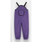 Novy Baby Su Geçirmez Kumaş - Oyun Ve Yağmur Tulumu - Salopet - 2-9 Yaş - Koyu Mor - 3 Yaş