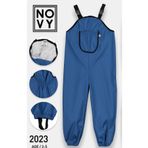 Novy Baby Su Geçirmez Kumaş - Oyun Ve Yağmur Tulumu - Salopet - 2-9 Yaş - Mavi