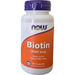 Now Biotin 5000 Mcg 60 Kapsül - Aromasız
