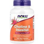 Now Choline Inositol 100 Veg Capsules - Aromasız