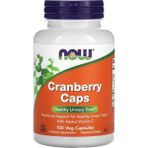 Now Cranberry Caps 100 Veg Capsules - Aromasız