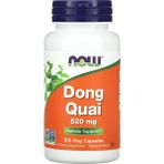Now Dong Quai 520 mg 100 Veggie Capsules - Aromasız