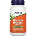 Now Foods Bacopa Extract 450 Mg 90 Kapsül