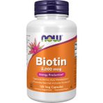 Now Foods, Biotin, 5,000 Mcg, 120 Veg Capsules - 120 KAPSÜL