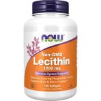 Now Foods Lecithin(Soya Lesitini ) 1200 Mg With Nervous System Brain Support Phosphatidyl Choline 100 Softgels