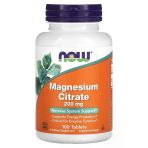Now Foods Magnesium Magnezyum Citrate 200 Mg 100 Tablet
