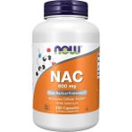 Now Foods Nac (N-Asetil Sistein), 600 Mg, 250 Veg Capsules