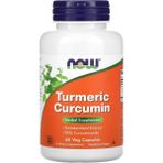 Now Turmeric Curcumin 60 Veggie Capsules - Aromasız