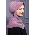 Nowa Scarf Spor Şapka Scarf Havuz Da Kullanılmaya Uygun Gül Kurusu