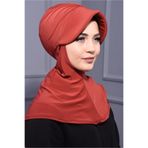 Nowa Scarf Spor Şapka Scarf Havuz Da Kullanılmaya Uygun Kiremit