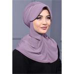 Nowa Scarf Spor Şapka Scarf Havuz Da Kullanılmaya Uygun Lila