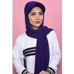 Nowa Scarf Yazlık Şapka Şal Boneli Tesettür Model Mor