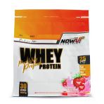 Nowup Nutrition %100 Whey Protein Tozu Strawberry (Çilek) Milkshake Aromalı - 1050 Gr.