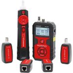 Noyafa NF-858C RJ45/RJ11/BNC Dıgıtal Kablo Bulucu Test Aleti - Siyah