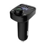 Noyiska Fm Transmitter Cihazı Mp3 Çalar Araç Bluetooth Hyundai I10 I20 I30 Accent Getz H100 Kona Uyumlu - Siyah