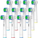 Noyiska Oral B Şarjlı ve Pilli Diş Fırçası Uyumlu Yedek Başlık 12 Adet Diş Temizliği Seti