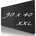 Noyiska Siyah Kaydırmaz 90CMX40CM Siyah Mause Ped Gaming Oyuncu Mouse Pad Mousepad Klavye Fare Altlığı