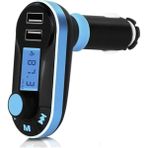 Noyiska Tüm Araçlara Uyumlu Bluetooth Araç Kiti Fm Transmitter Araç Şarj Cihazı Lenova Huawei Samsung Iphone Oppo Uyumlu Fmtransmitter