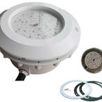 Nozbart PAR56 Kasalı Krom Çerçeve Mavi Liner Havuzlar için Led Havuz Lambası