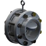 Nozbart PVC Komple Tak-Çıkar 225 mm Çalpara Çekvalf