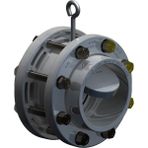 Nozbart PVC Komple Tak-Çıkar 90 mm Çalpara Çekvalf