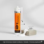 Np1 Polimer Silikon Mastik | Silan Modifiyeli Polimer Yapıştırıcı & Sızdırmazlık | Yüksek Tutunma – Boyanabilir - Beyaz