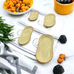 Npicco Porselen Sunum Tabak Yeşil 19 cm (4 Adet) - Renkli