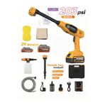 Npo Auhma ACR07S Reel 203PSI Çift Akülü Yeni Nesil Motor 12 Parça Profesyonel Oto Yıkama Tabancası